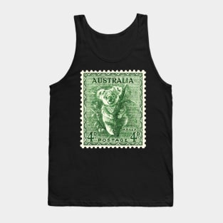 Koala Postage Stamp Tank Top